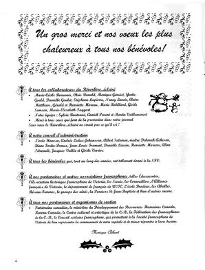   LE R�VERB�RE �CLAIR�, 1999-2000   , page 4