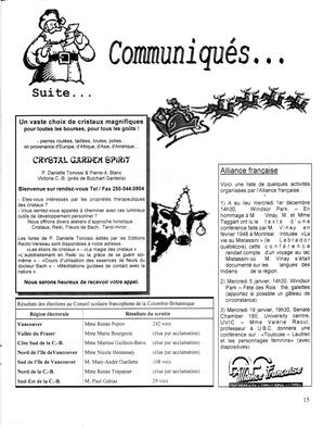   LE R�VERB�RE �CLAIR�, 1999-2000   , page 15