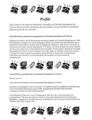   LE R�VERB�RE �CLAIR�, 1999   , page 8