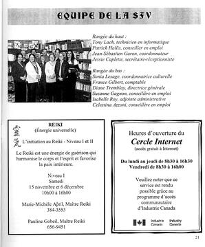   LE RÉVERBÈRE, 2003   , page 21