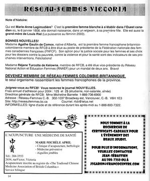   LE RÉVERBÈRE, 2003   , page 14