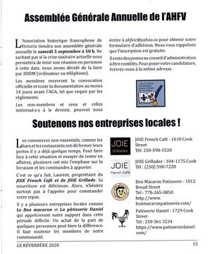   LE RÉVERBÈRE, 2020   , page 15