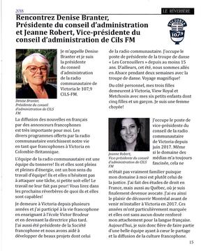   LE RÉVERBÈRE, 2018   , page 15