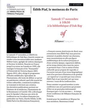   LE RÉVERBÈRE, 2018   , page 13