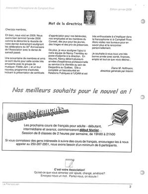   LE FRANCO-LIEN, 2009   , page 2