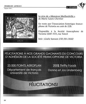   LE RÉVERBÈRE, 2009-2010   , page 18
