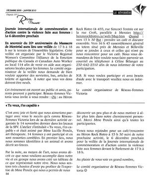   LE RÉVERBÈRE, 2009-2010   , page 14