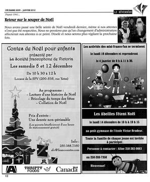   LE RÉVERBÈRE, 2009-2010   , page 12