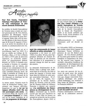   LE RÉVERBÈRE, 2009-2010   , page 10