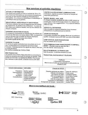   LE FRANCO-LIEN, 2008   , page 8