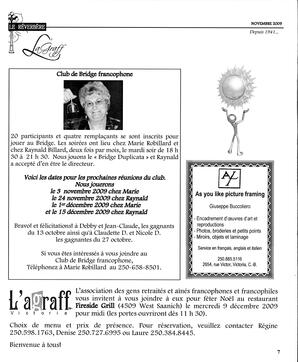   LE RÉVERBÈRE, 2009   , page 7