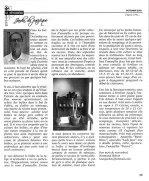   LE RÉVERBÈRE, 2009   , page 19