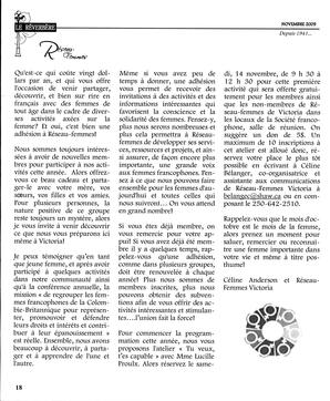  LE RÉVERBÈRE, 2009   , page 18