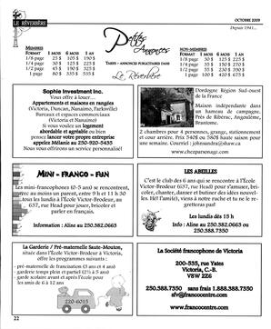   LE RÉVERBÈRE, 2009   , page 22