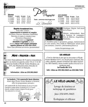   LE RÉVERBÈRE, 2009   , page 18