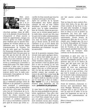   LE RÉVERBÈRE, 2009   , page 14