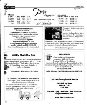   LE RÉVERBÈRE, 2009   , page 18
