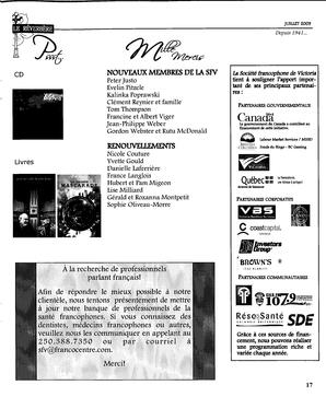   LE RÉVERBÈRE, 2009   , page 17