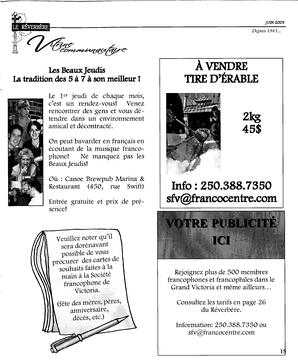   LE RÉVERBÈRE, 2009   , page 15