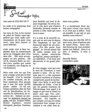   LE RÉVERBÈRE, 2009   , page 14