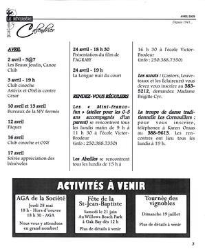   LE RÉVERBÈRE, 2009   , page 3