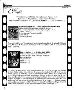   LE RÉVERBÈRE, 2009   , page 8