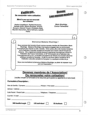  LE FRANCO-LIEN, 2008   , page 4