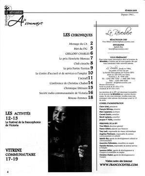   LE RÉVERBÈRE, 2009   , page 4