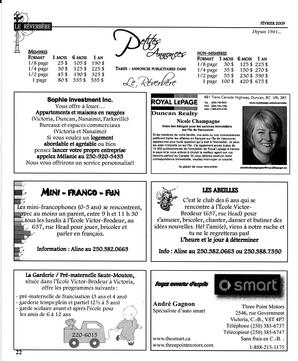   LE RÉVERBÈRE, 2009   , page 22