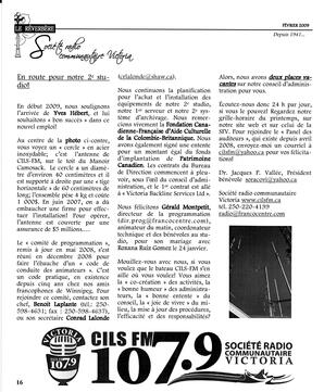   LE RÉVERBÈRE, 2009   , page 16