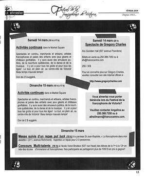  LE RÉVERBÈRE, 2009   , page 13