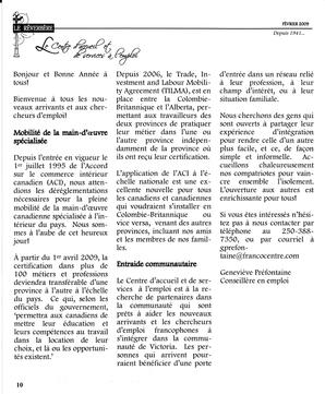   LE RÉVERBÈRE, 2009   , page 10