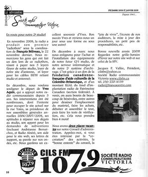   LE RÉVERBÈRE, 2008-2009   , page 10