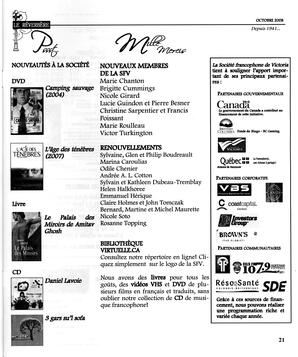   LE RÉVERBÈRE, 2008   , page 21
