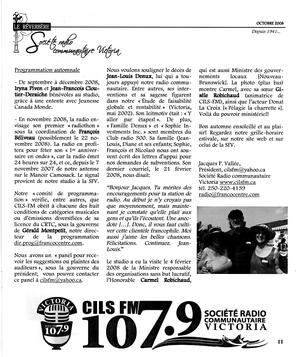   LE RÉVERBÈRE, 2008   , page 11
