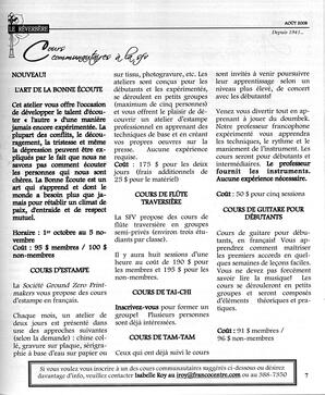   LE RÉVERBÈRE, 2008   , page 7