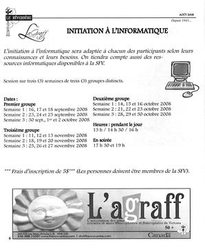   LE RÉVERBÈRE, 2008   , page 6