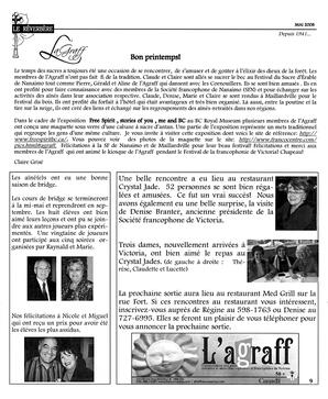   LE RÉVERBÈRE, 2008   , page 9