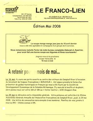   LE FRANCO-LIEN, 2008   , page 1