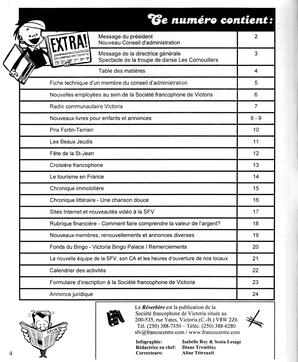   LE RÉVERBÈRE, 2003   , page 4