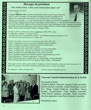   LE RÉVERBÈRE, 2003   , page 2