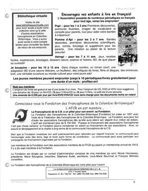   LE FRANCO-LIEN, 2008   , page 3