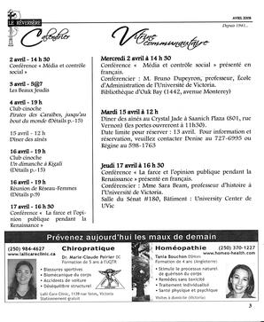   LE RÉVERBÈRE, 2008   , page 3