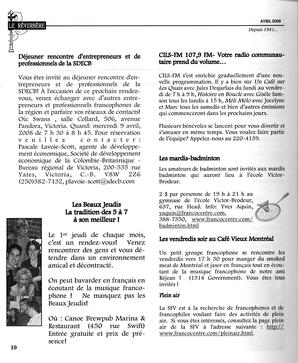   LE RÉVERBÈRE, 2008   , page 10
