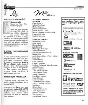  LE RÉVERBÈRE, 2008   , page 21
