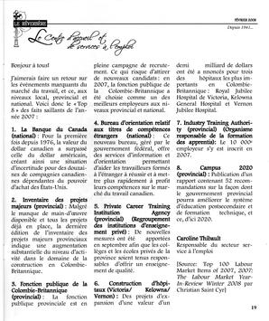   LE RÉVERBÈRE, 2008   , page 19
