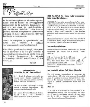   LE RÉVERBÈRE, 2008   , page 10