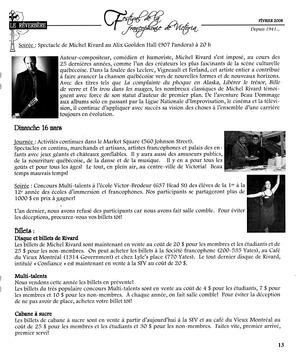   LE RÉVERBÈRE, 2008   , page 13