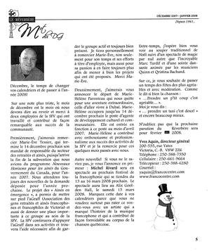   LE RÉVERBÈRE, 2007-2008   , page 5