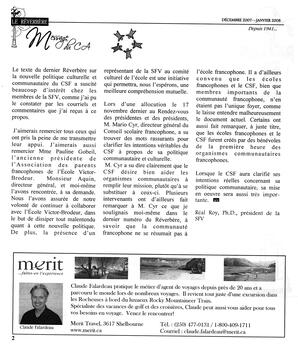   LE RÉVERBÈRE, 2007-2008   , page 2